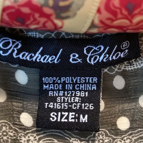 Rachael & Chloe Blouse Size Medium - Picture 7 of 7